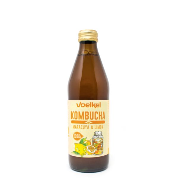 Bio-Passionsfrucht-Zitronen-Kombucha 330 ml