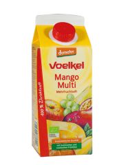 Acheter VOELKEL JUS DE MANGUE BIO AUX MULTIFRUITS 750ml Par 3,35€