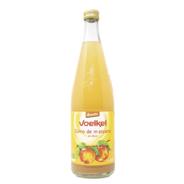 BIO OFILTERAD ÄPPELJUS 700ml - VOELKEL