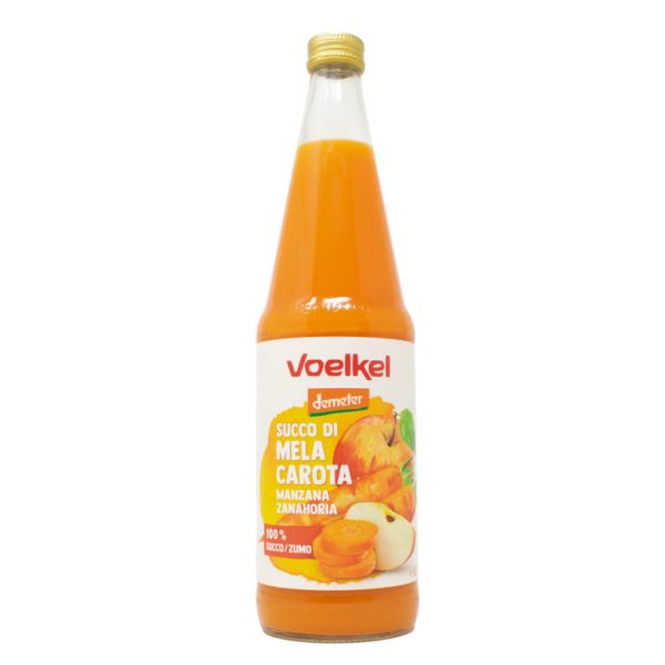 Biologisch Appel- en Wortelsap 700 ml - VOELKEL