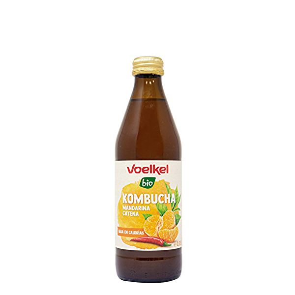 Kombucha Mandarijn Cayenne 330 ml - VOELKEL