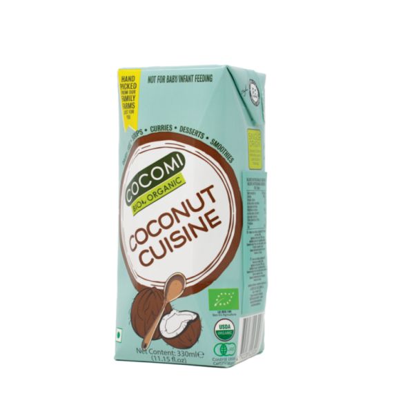 Coconut Cream for Cooking BIO 330 ml - COCOMI