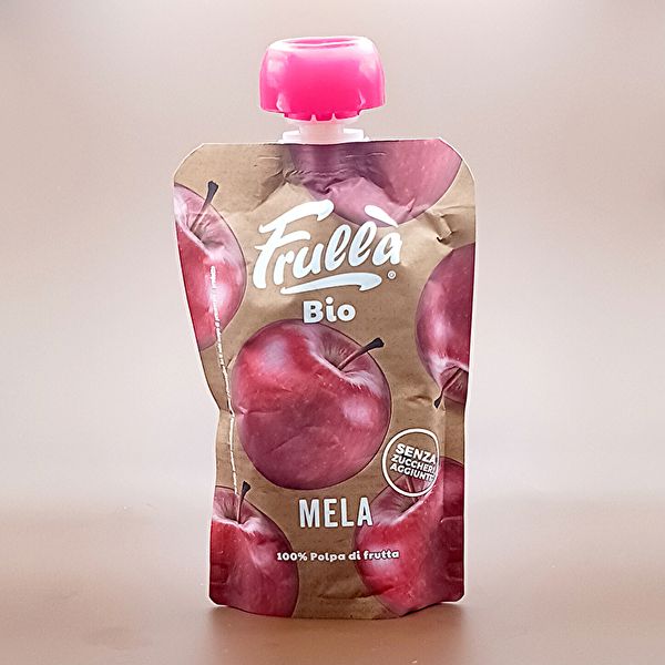 Purea di Mela Biologica Doypack 100g - FRULLA Img 2