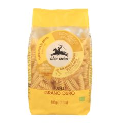 Buy ALCE NERO Organic durum wheat fusilli 500 gr By 2,20€