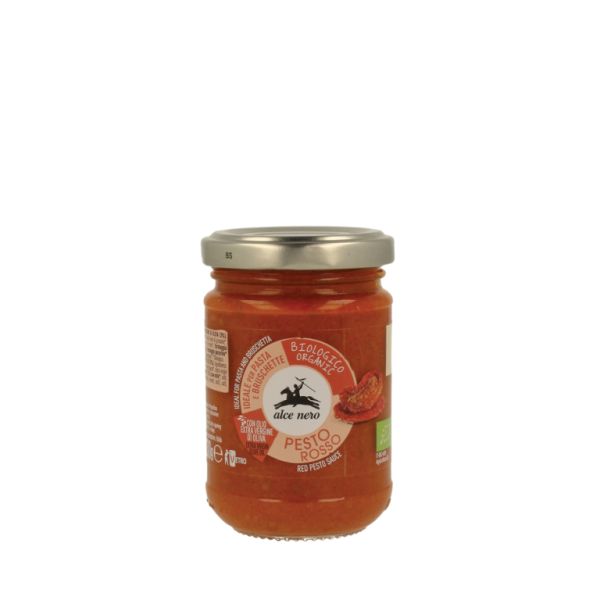 Organic red pesto 130 gr - ALCE NERO