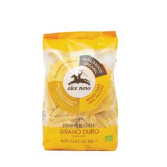 Buy ALCE NERO Organic durum wheat penne 500 gr By 2,30€