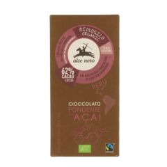 Comprar ALCE NERO Tableta chocolate negro con acai bio  50 gr Por 2,70€