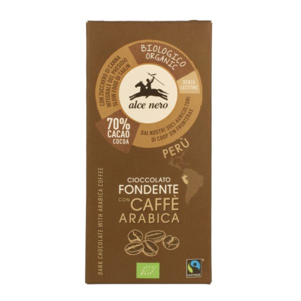 Ar biga biologische koffie pure chocolade tablet 50 gr