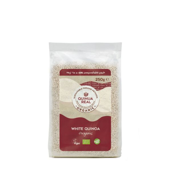 ECHTE WITTE KORREL QUINOA BIOLOGISCH FORMAAT 250g