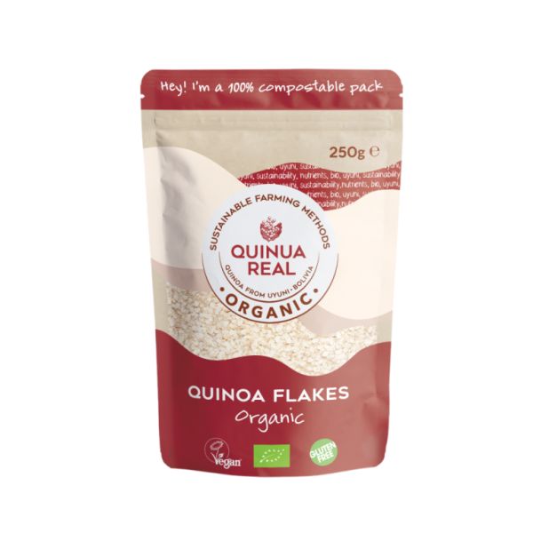 BIO FORMAT QUINOA ECHTE FLOCKEN 250g - QUINUA REAL