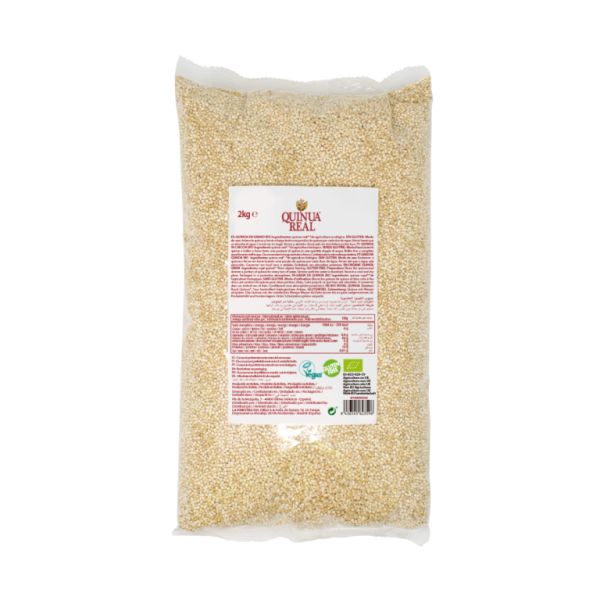 QUINOA BRANCA EM GRÃOS REAL 2 KG BIO