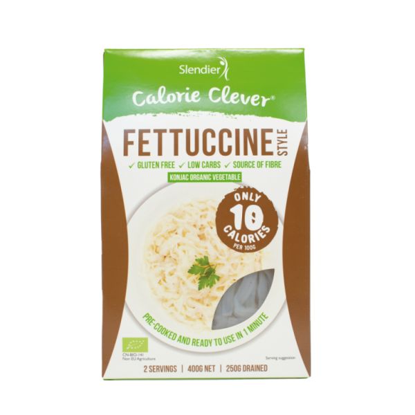 FETTUCINE IN PASTA DI KONJAC BIO 400g - SLENDIER