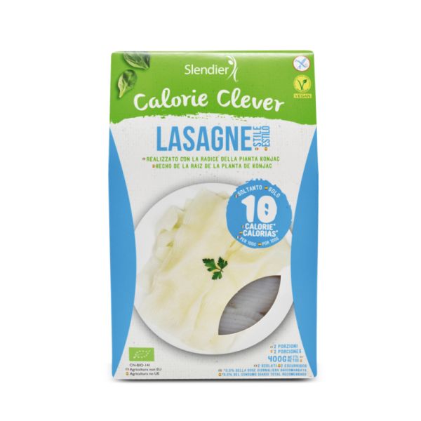 BIO KONJAC LASAÑA NUDELN 400g - SLENDIER