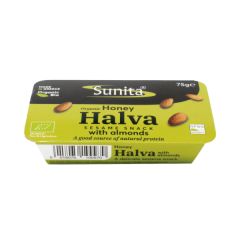 Buy SUNITA HALVA WITH HONEY AND ALMOND ORGANIC 75g By 3,15€