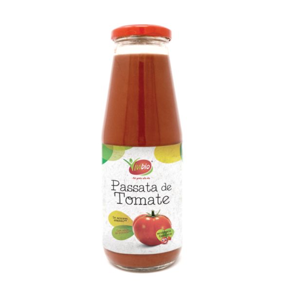 PASSATA DE TOMATE ORGÂNICO 680ml - VIVIBIO