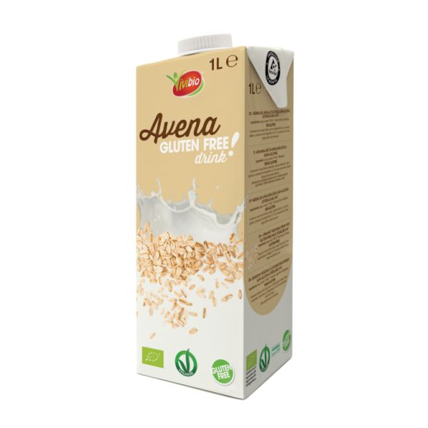 Latte d'Avena Biologico Senza Glutine 1 L