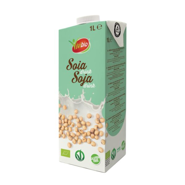 BEBIDA NATURAL DE SOJA SEM GLÚTEN BIO 1Lt