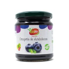 Buy VIVIBIO Organic Blueberry Compote 320g By 5,55€