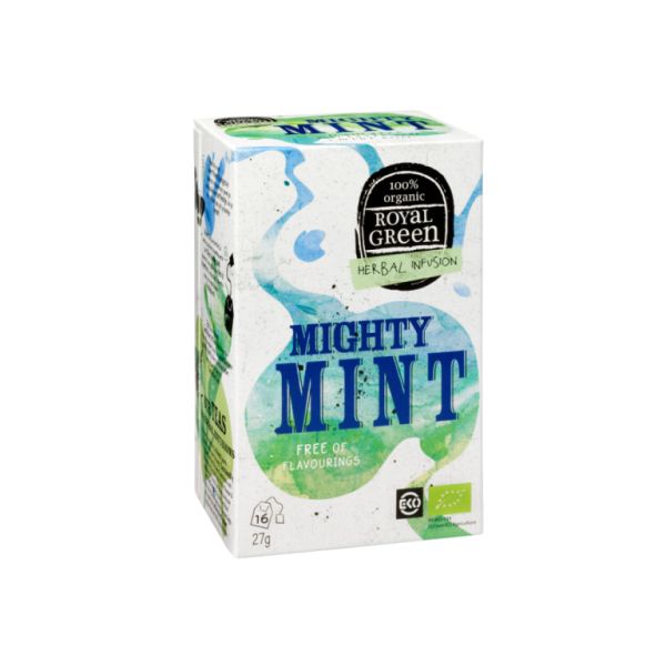 Organic Spearmint Mint Infusion 27 g - ROYALGREEN