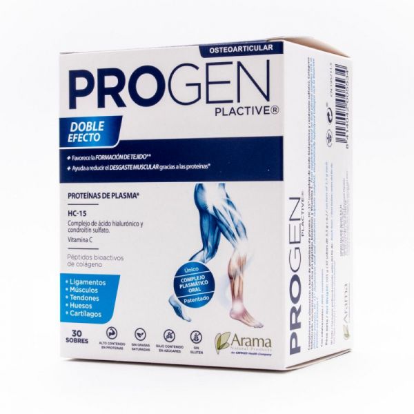 Plactive Progen Doble Efecte 30 Sobres - ARAMA