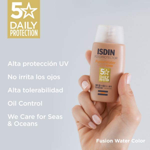 Fusion Waterkleur Medium SPF 50 - ISDIN Img 10