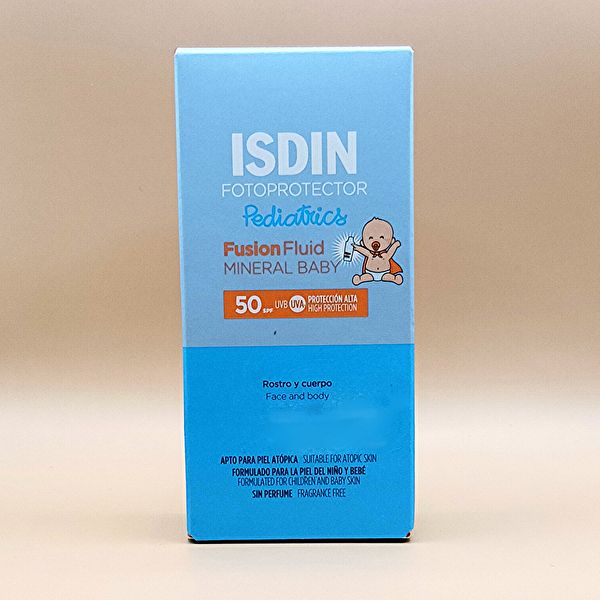 Écran solaire minéral SPF 50 pour bébé pédiatrie Img 4