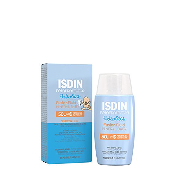 Écran solaire minéral SPF 50 pour bébé pédiatrie Img 8