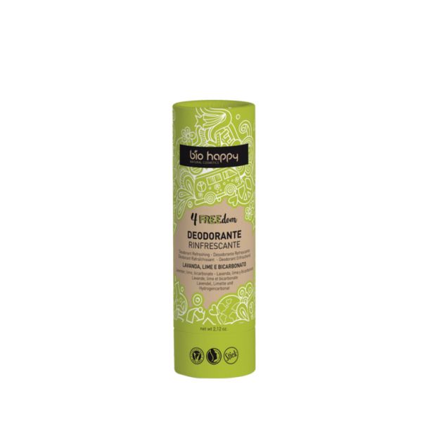 BIO Limoen- en Lavendeldeodorant 60 g - BIOHAPPY