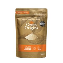 Comprar GREEN ORIGINS Baobá em Pó Orgânico Cru Bio 80g Por 6,40€