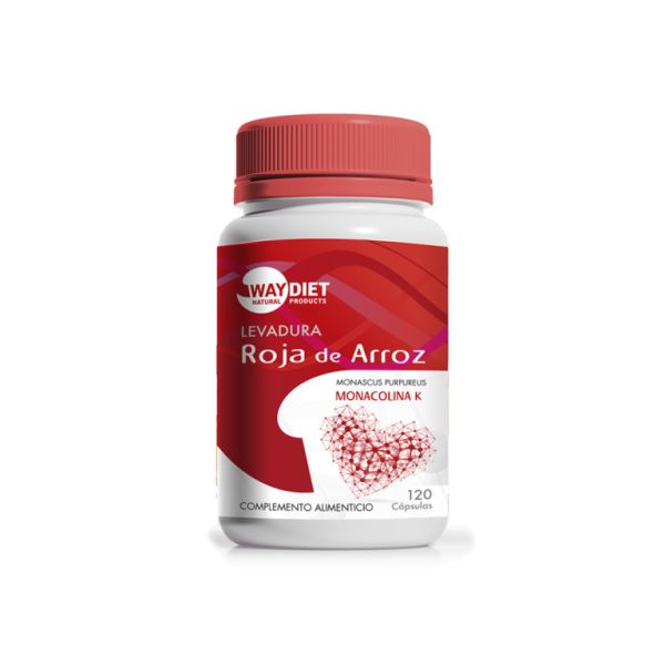 LEVADURA ROJA DE ARROZ 120 CapsX 250mg - WAY DIET