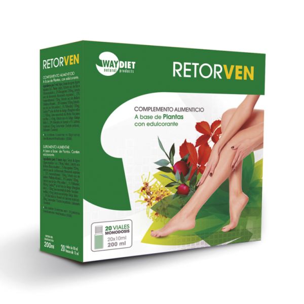 Retorven 20 injectieflacons 10 ml - WAY DIET