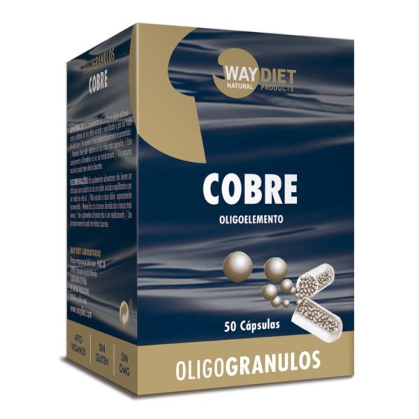 COBRE OLIGOGRANULO 50 Caps - WAY DIET