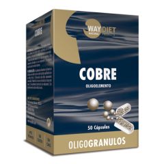 Comprar WAY DIET OLIGOGRANULO COBRE 50 Cápsulas Por 13,95€