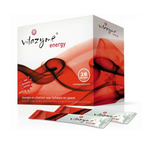 VITAZYME ENERGY 28 ENVELOPPEN VLOEIBARE OPLOSSING