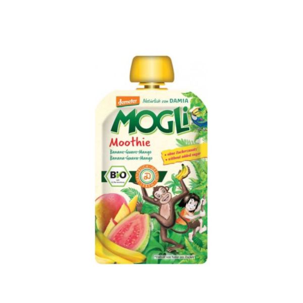 Frullato di mango e banana guava 120 g - MOGLI