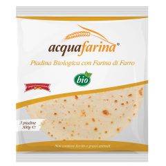 Buy AQUAFARINA Piadina spelled Bio 3 units 300 grams By 3,20€