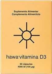 Hawa Vitamin D3 4000 IE 60 pärlor