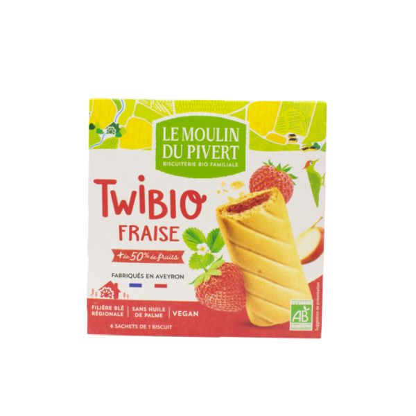 BIO STRAWBERRY TWIBIO DELIGHT 150g - LE MOULIN