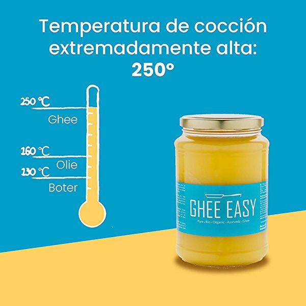 Ghee Easy Bote Bio 500 g. El rico sabor de la mantequilla. Img 4