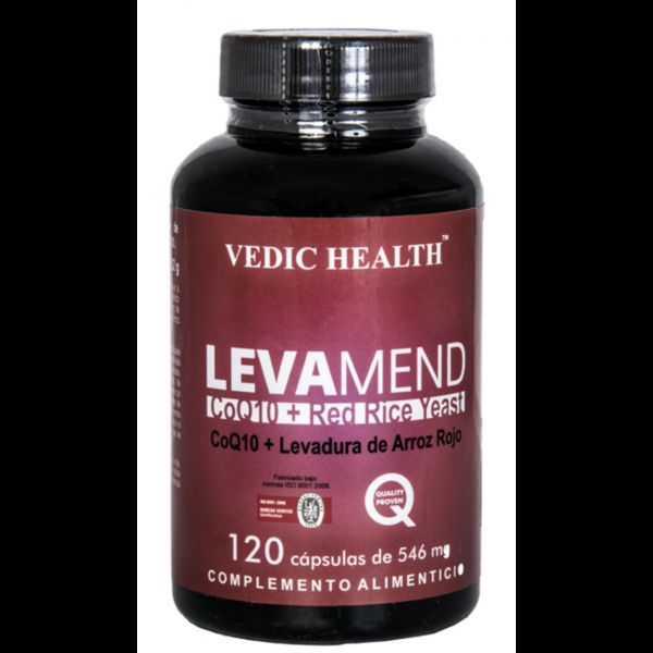 LEVAMEND (RED RICE YEAST + COQ10) 120 Caps