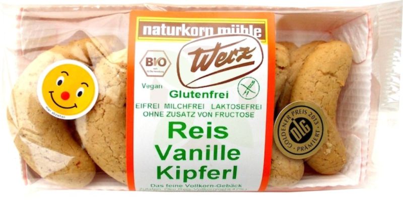 BISCUITS DE RIZ SAVEUR VANILLE - WERZ