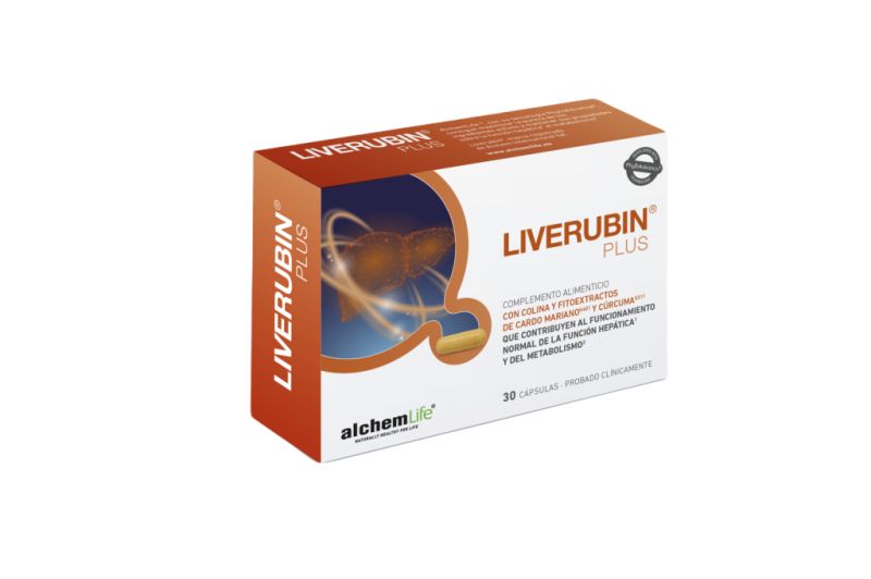 Liverubin plus 30 Cápsulas - ALCHEMLIFE