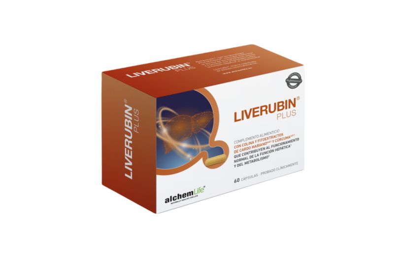 Liverubin plus 60 Cápsulas - ALCHEMLIFE