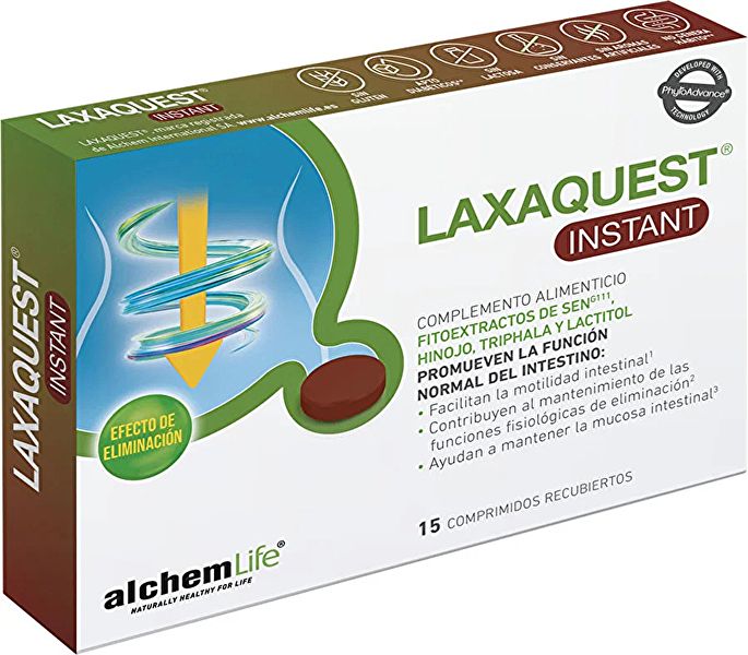 Laxaquest Instant 15 Coated Tablets - ALCHEMLIFE