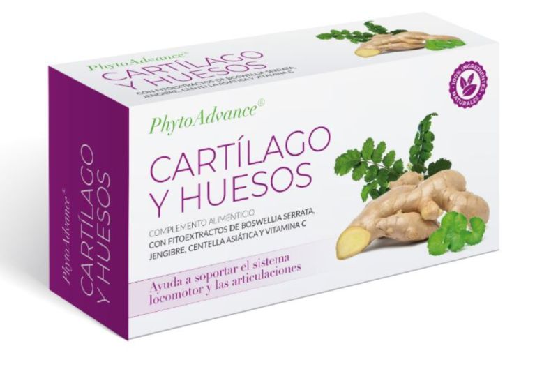 CARTILAGEM E OSSOS 60 Cápsulas - PHYTOADVAN