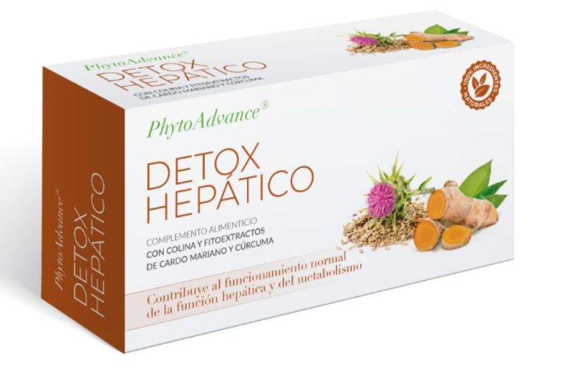 DETOX HEPATICO 30 Caps - PHYTOADVAN