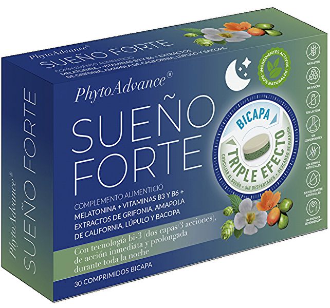 Somni Forte 30 Comprimits Bicapa - PHYTOADVAN