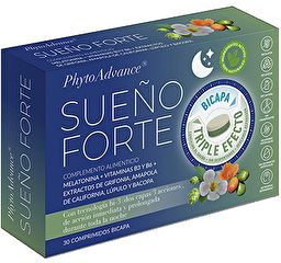 Buy PHYTOADVAN Sueño Forte 30 Bilayer Tablets By 11,95€