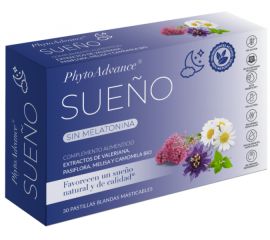 Comprar PHYTOADVAN SUEÑO 10 PASTILLAS BLANDAS MASTICABLES Por 5,90€