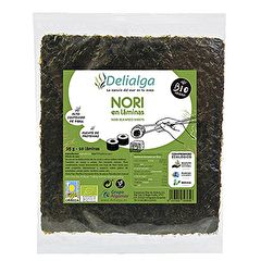 Comprar DELIALGA Alga Nori Sushi 10 Fulles BIO 25 g Per 5,46€